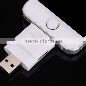 New I-FlashDrive OTG Adapter Smart TF Card Reader For IPhone/iPad Dual Storage ,Easy to Save Image & Video thumbnail-2