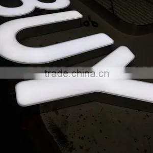 Custom Outdoor Wholesale Illuminated Outdoor Face Lit Sign thumbnail-1