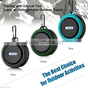 Mini Outdoor Portable C6 Music Bluetooth Speaker thumbnail-1