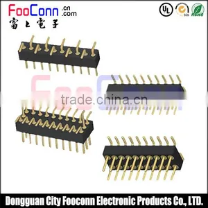 Double Row 1.27mm Pitch Male Female Pin Header thumbnail-3