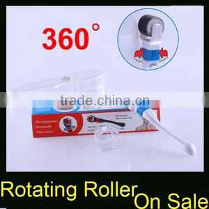 Imported Stainless Steel Rotational Beauty Roller Microneedle 600 Pins for Home Use thumbnail-1