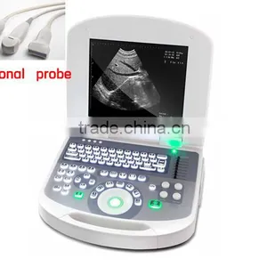 10.4 Inch Portable Ultrasound Scanner RUS-2200 With Battery 128 Element Convex ,linear,Transvaginal ,micro-convex Probe Optional thumbnail-1
