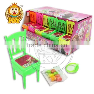 Cartoon Frozen Printed Toy Candy, Chair Toy With Compressed Candy thumbnail-1