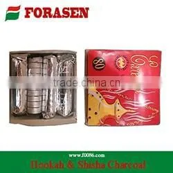 Nature Hardwood Charcoal Which Smokeless and Tasteless Silver Nargile Charcoal thumbnail-1