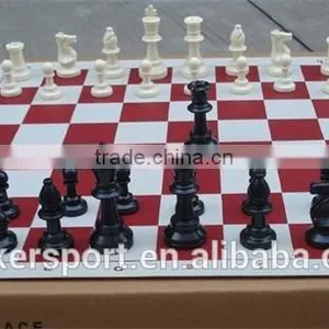 Chess&checker Game Type International Chess Set PVC Chess thumbnail-1