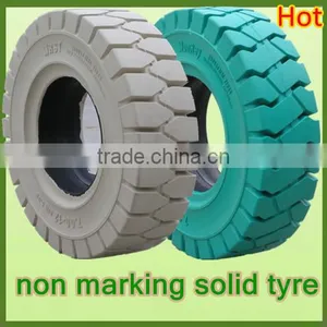 Top Quality Electric Forklift Trucks Spare Parts, 7.00-12 Non Marking Solid Tires thumbnail-1