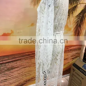2016 New Style Crochet Cutout Lady's Beach Cover Up thumbnail-4