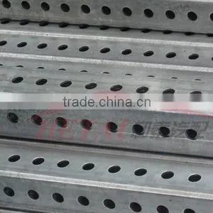Galvanized Square Steel Road Sign Pole With Holes thumbnail-2