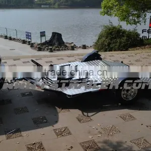 2017 Brand New Double Harley Motorcycle Trailer thumbnail-3