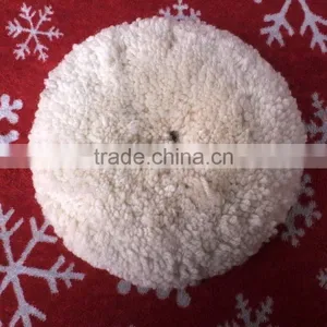 8'' Double Sides Wool Buffing Pad Made by RT112 Wool thumbnail-3