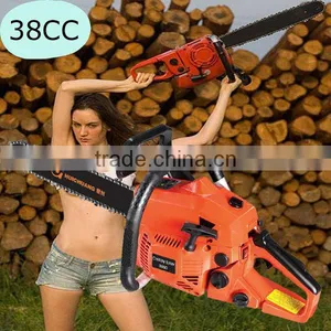 Huichuang Mini Portable 38CC Gasoline Chainsaw With 16" Cutting thumbnail-1