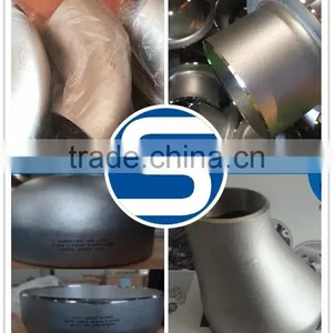 ASME/ANSI B16.9 Stainless Steel Butt-Welded Seamless Pipe Fittings thumbnail-1