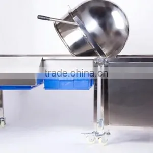 Professional Stainless Steel Industrial Hot Air Gas Football Popcorn Making Machine Maker thumbnail-4