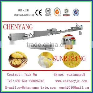 2014 New Type! Automatic Breakfast Cereals Processing Line in Chenyang Machinery thumbnail-1