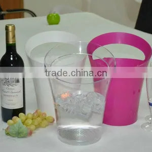 Acrylic Ice Bucket Wholesale Used Party and Club Rechargeable RGB Color Changing Promotional Led Light Ice Bucket thumbnail-3