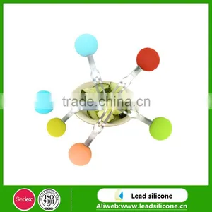 Creative Silicone Fork/Silicone Snack Fork/Silicone Fruit Fork/Silicone Cake Fork thumbnail-1