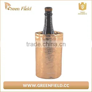 Green Field Washable Kraft Paper Bottle Wine Cooler Bag thumbnail-2