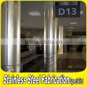 Interior Stainless Steel Column Cladding thumbnail-3