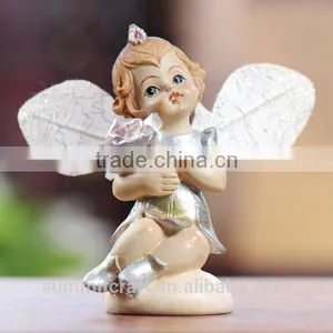 Qute Baby Angel Figurines Resin Fairies Figurines thumbnail-3