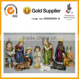 Nativity Sets Wholesale Colorful Nativity Set Resin Nativity Set Crafts for Sell thumbnail-1
