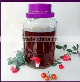 Large Glass Jar With Handle Glass Storage Jar thumbnail-1