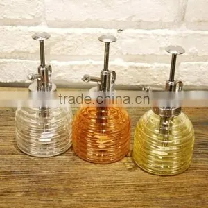 Pumpkin Shape Glass Spray Bottle With Plastic Tap/watering Can thumbnail-2