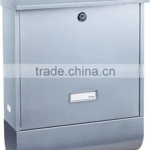 FQ-108B Wall Mounted Mailbox ,Newspaper Holder,Lockable Letterbox,apartment Mailbox thumbnail-1