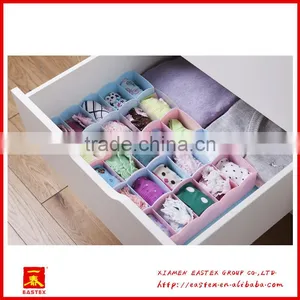 Multipurposed Underwear and Socks Storage Box With Dividers thumbnail-1