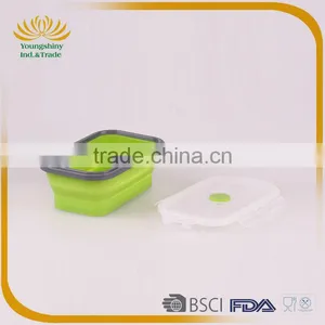 Silicone Collapsible Lunch Box for Kids thumbnail-5