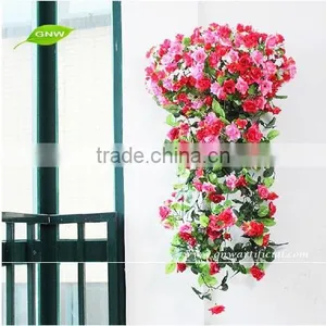 GNW FLV08 Artificial Hanging Flower Vine Fabric Leaf Silk Blossom for Home Wedding Decoration thumbnail-1