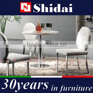 Stainless Steel Dining Room Set, Colonial Style Dining Room Furniture, Dining Room Furniture Small Spaces A-25 thumbnail-1