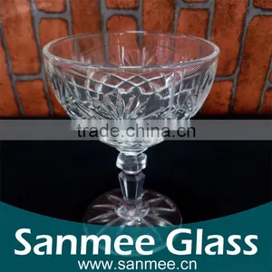 China Manufacture Wholesale Wine Black Glass Goblet thumbnail-1