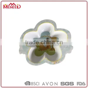 Bulk China Irregular Shape Wholesale Children Bowls Plastic Dinnerware Set thumbnail-1