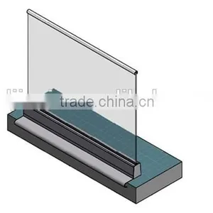 304 Stainless Steel Channel Pipe System/Glass Fence System thumbnail-3