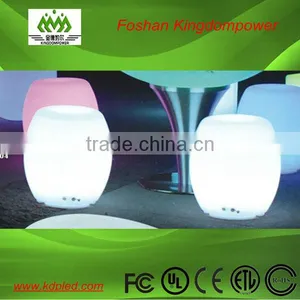 Hot Selling Plastic Flashing Bar Use Illuminated Comfortable Stool thumbnail-1