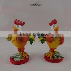 2017 Resin New Year Rooster Ornament thumbnail-5