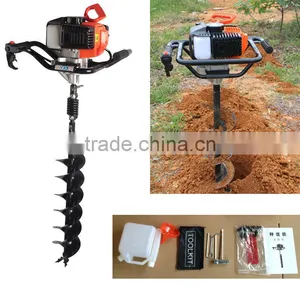 52cc 1700w Hand-Held Soil Hole Drilling Machine Earth Auger Portable Manual Fence Post Hole Digger thumbnail-2