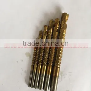 6pcs/set Titanium HSS Saw Drill Bit Electric Drill Hemp Flowers Drill Bits Set 1/4" 6.35mm Hex Shank thumbnail-4