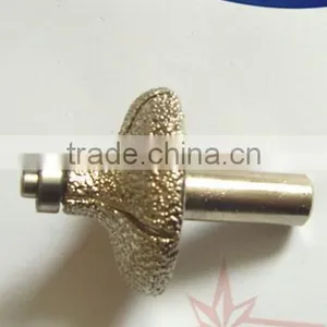 Vacuum Brazed Diamond Wheels / China Manufacturer Vacuum Brazed Diamond Grinding Wheels thumbnail-1
