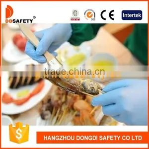 DDSAFETY Blue Vinyl Gloves Clear Type thumbnail-2