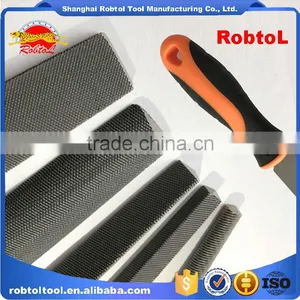 8" 5 Pcs Steel File Rasp Set Bastard Cut Flat Half Round Curved Square Triangle Semicircle thumbnail-6