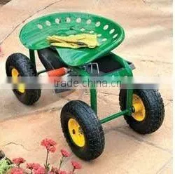 Supply Rolling Garden Seat Cart TC1852 thumbnail-1