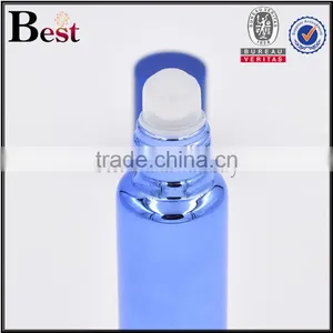 10ml Shiny Blue Roller Bottle UV Color Glass Roller Bottle Essential Oil Roller Ball Bottle thumbnail-3