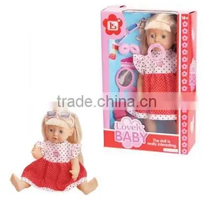 ic Function 16 Inch ABS Lovely Plastic Dress up Doll With EN71 thumbnail-1