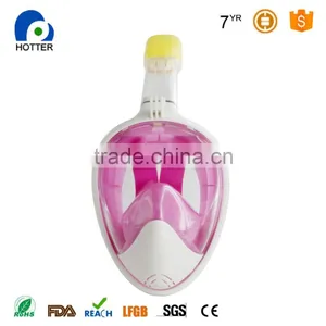 Easy to Breath High Quality Snorkeling Mask Full Dry Diving Mask thumbnail-4