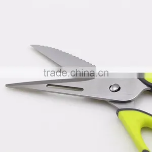 Stainless Steel Heavy Duty Checkered Chef Multifunction Kitchen Scissors thumbnail-5