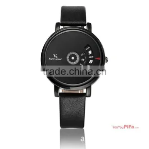 New Style Mens Quartz Vogue Stainless Steel Back Waterproof Watches for Business thumbnail-1