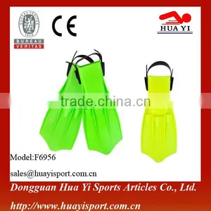 Professional Diving Snorkel Adjustable Junior Colorful Swimming Fins thumbnail-1