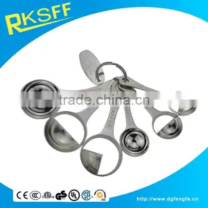 Manufacturer Directly Hot Sale Cheap Super Quality Chrome Plate Metal Measuring Spoon thumbnail-6