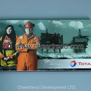 Рекламная видеовизитная карта Total Oil размером 4,3 дюйма, видеокарты с ЖК-дисплеем, видеоброшюра thumbnail-3